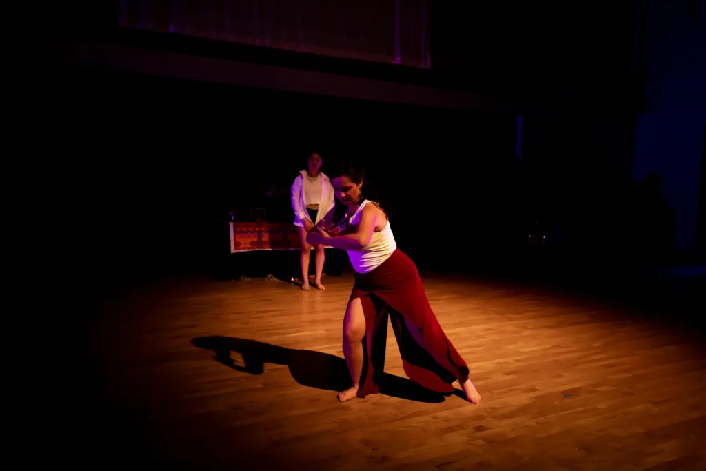 Ritwal — a solo in a warm spotlight, UC Riverside Department of Dance, Spring Forward 2023
